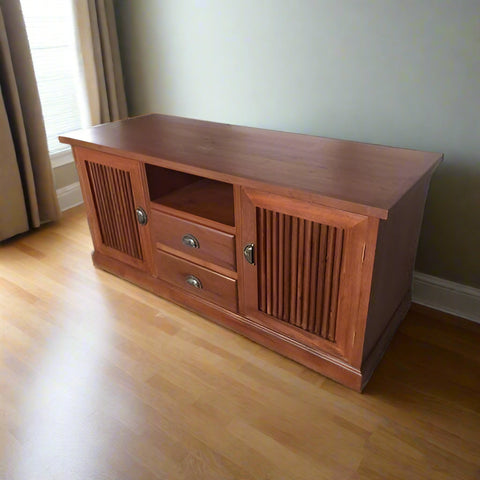 Teak TV Cabinet TVC - 125 - TimberCraft