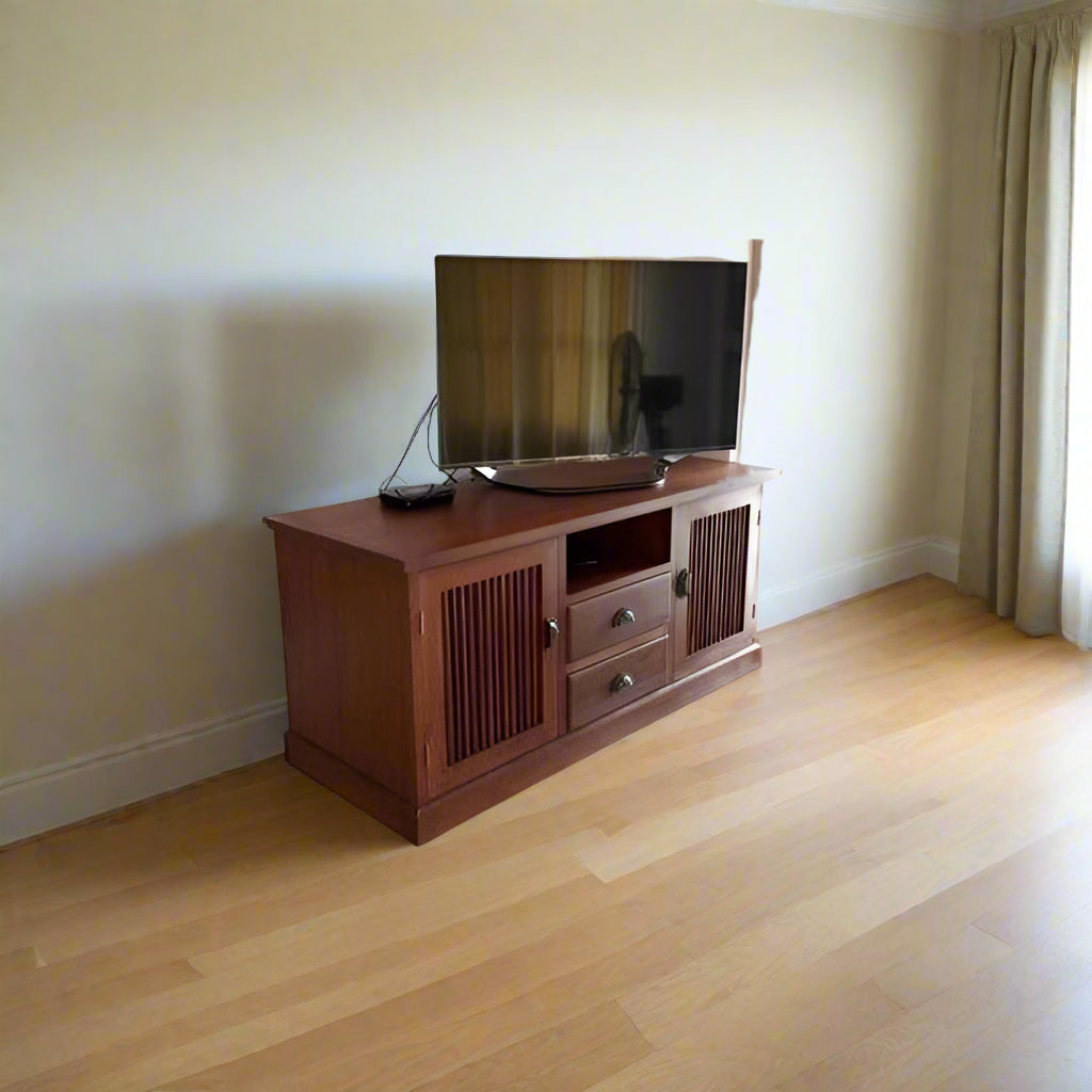 Teak TV Cabinet TVC - 125 - TimberCraft