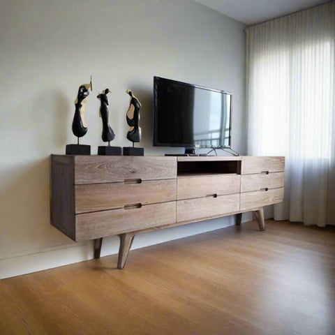 Teak TV Cabinet TVC - 131 - TimberCraft
