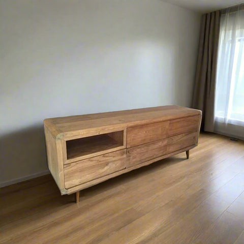 Teak TV Cabinet TVC - 134 - TimberCraft