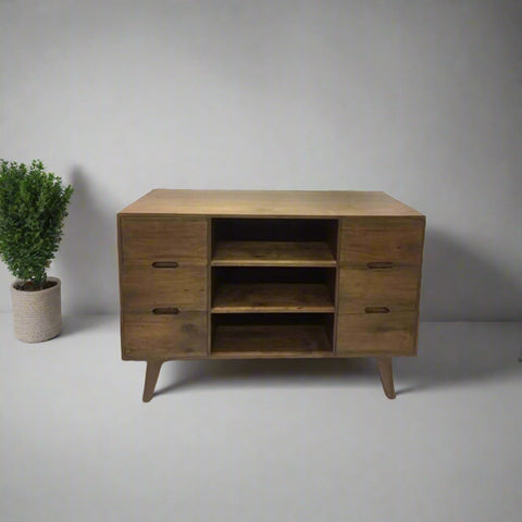 Teak TV Cabinet TVC - 135 - TimberCraft