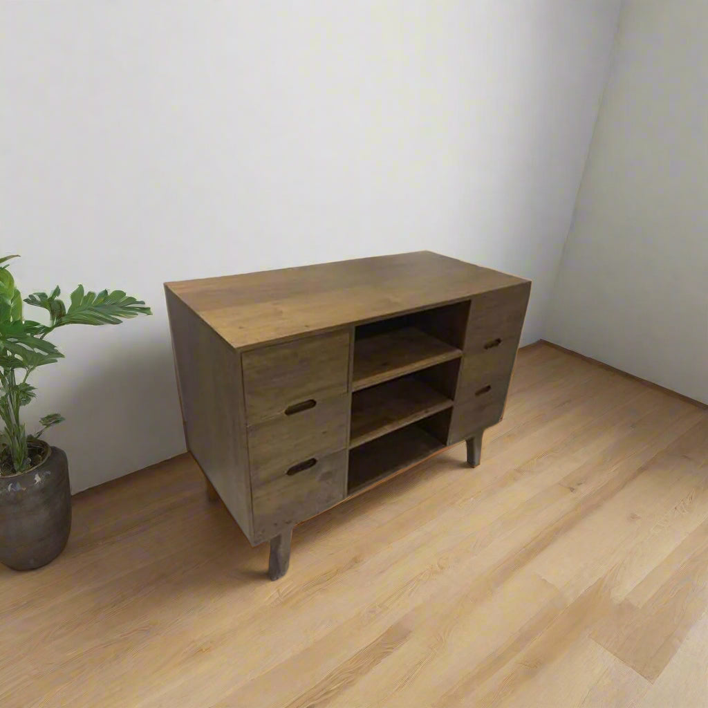 Teak TV Cabinet TVC - 135 - TimberCraft