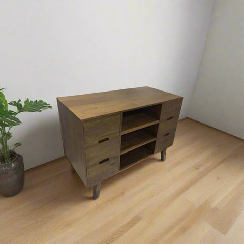 Teak TV Cabinet TVC - 135 - TimberCraft