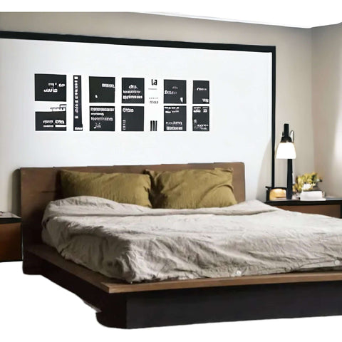 Teak Wood Low Platform Bed | Minimalist, Modern Design - TimberCraft