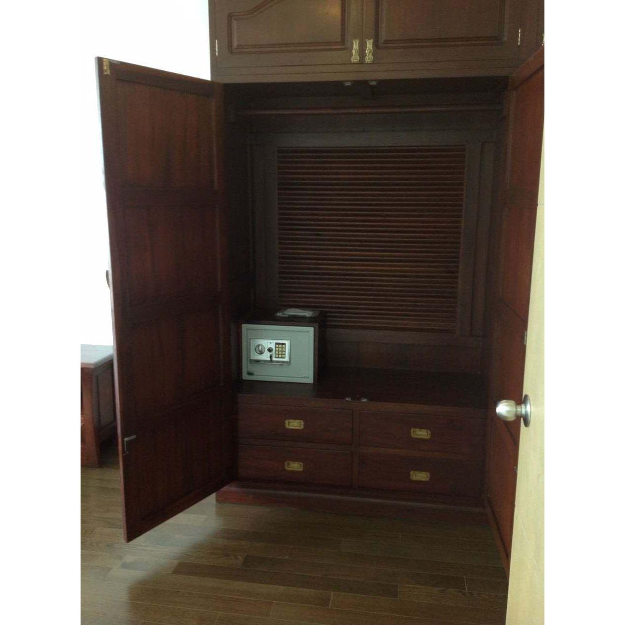 Teak Wood Wardrobe TWD - 102 - TimberCraft