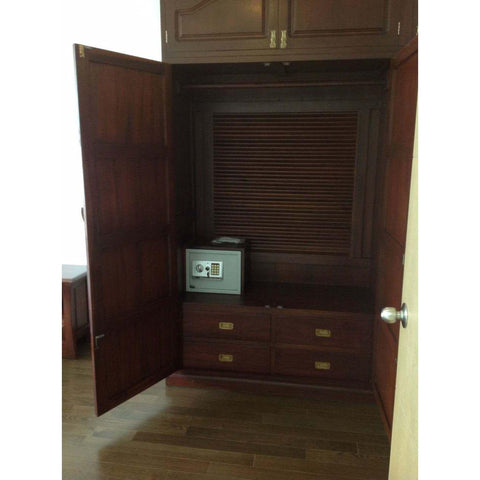 Teak Wood Wardrobe TWD - 102 - TimberCraft