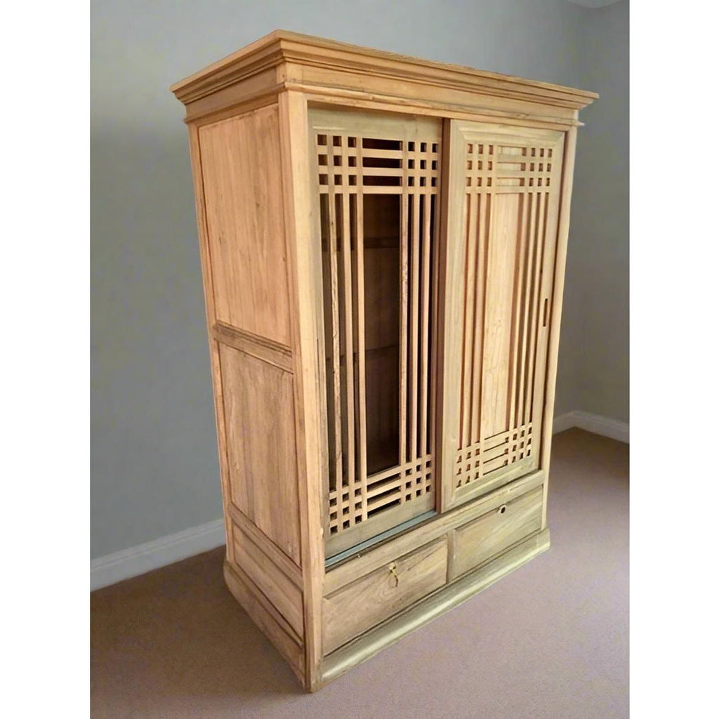 Teak Wood Wardrobes TWD - 1004 - TimberCraft