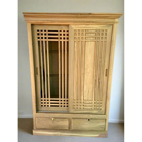 Teak Wood Wardrobes TWD - 1004 - TimberCraft
