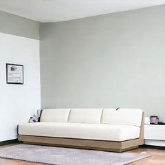 Luxury Teak Modular Swivel Lounge Sofa 