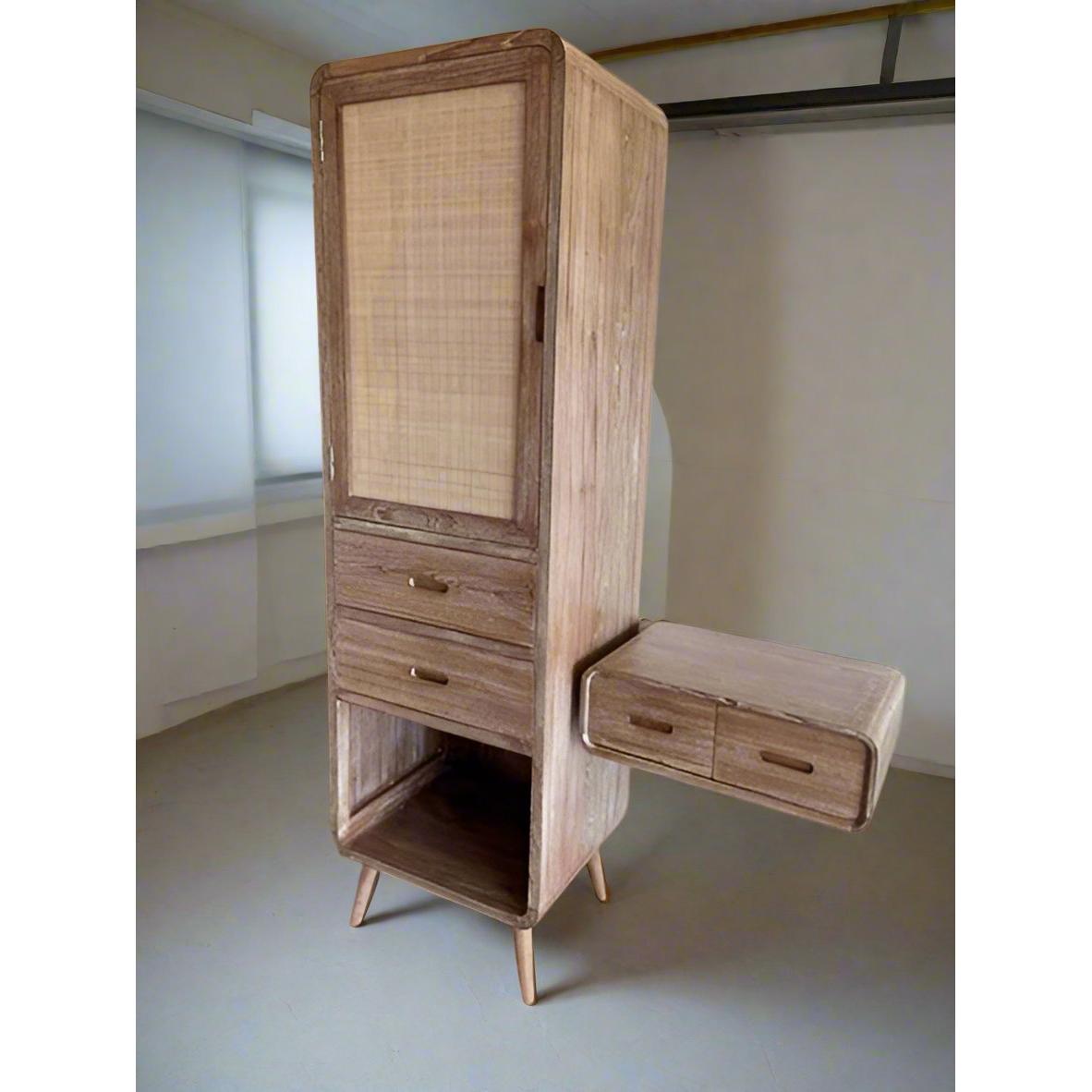 Teak Wardrobe TWD-1001