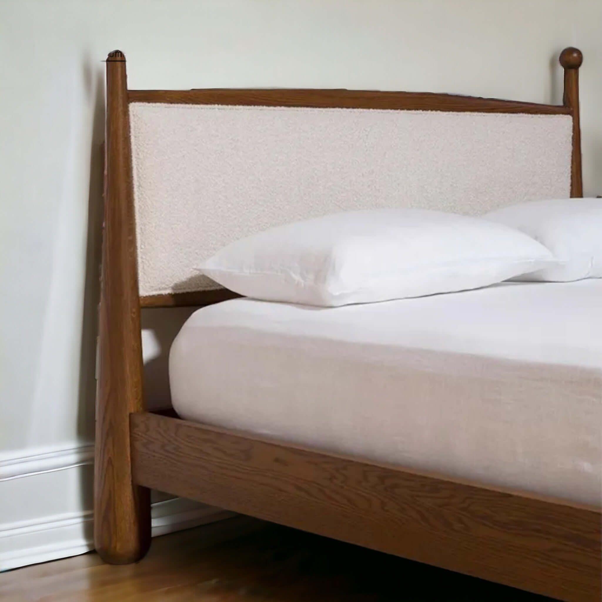 Unique Teak Bed Frame: Modern & Sophisticated Design - TimberCraft