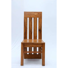 Teak wood dining chair with high backrest tch-2101