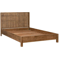 Jharoka Teak Wood Bed Frame