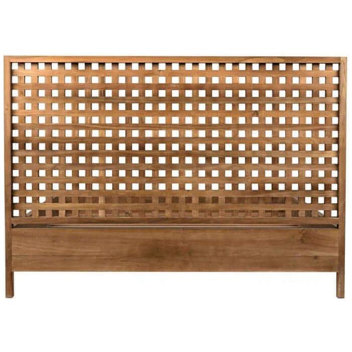 Jharoka Teak Wood Bed - TimberCraft