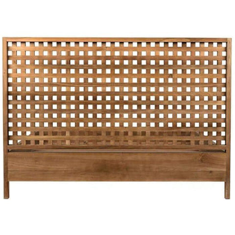 Jharoka Teak Wood Bed - TimberCraft