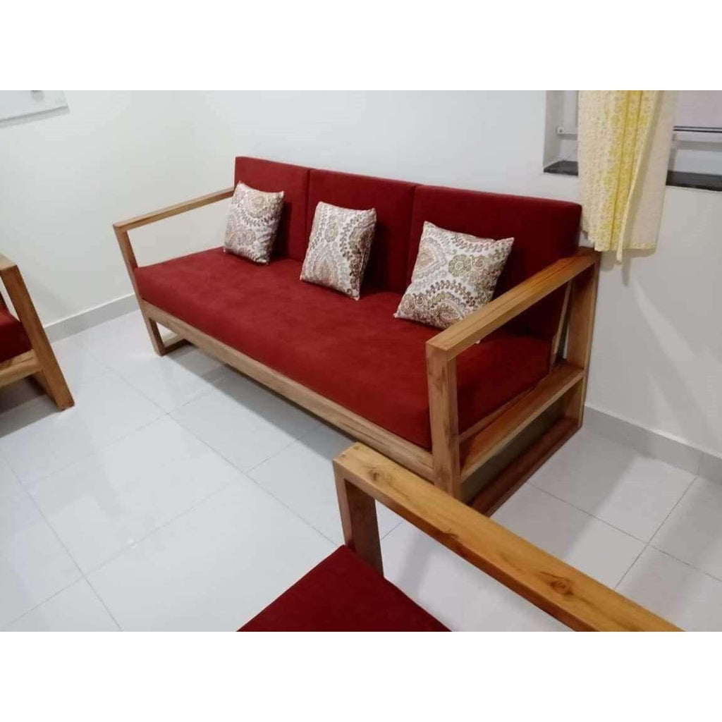 Teak Sofa Set TSF - 3301 - TimberCraft