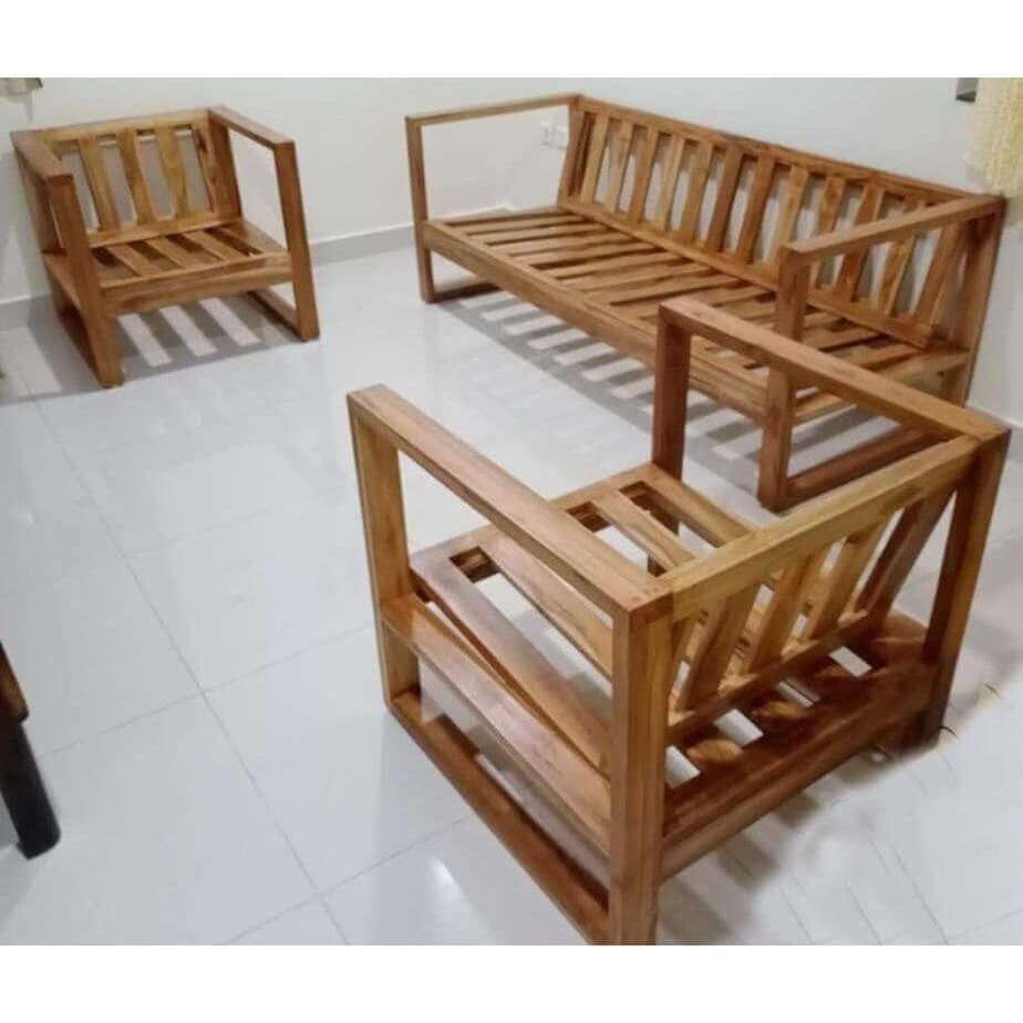 Teak Sofa Set TSF - 3301 - TimberCraft