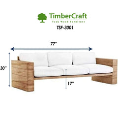 Teak Sofa TSF-3001 - TimberCraft