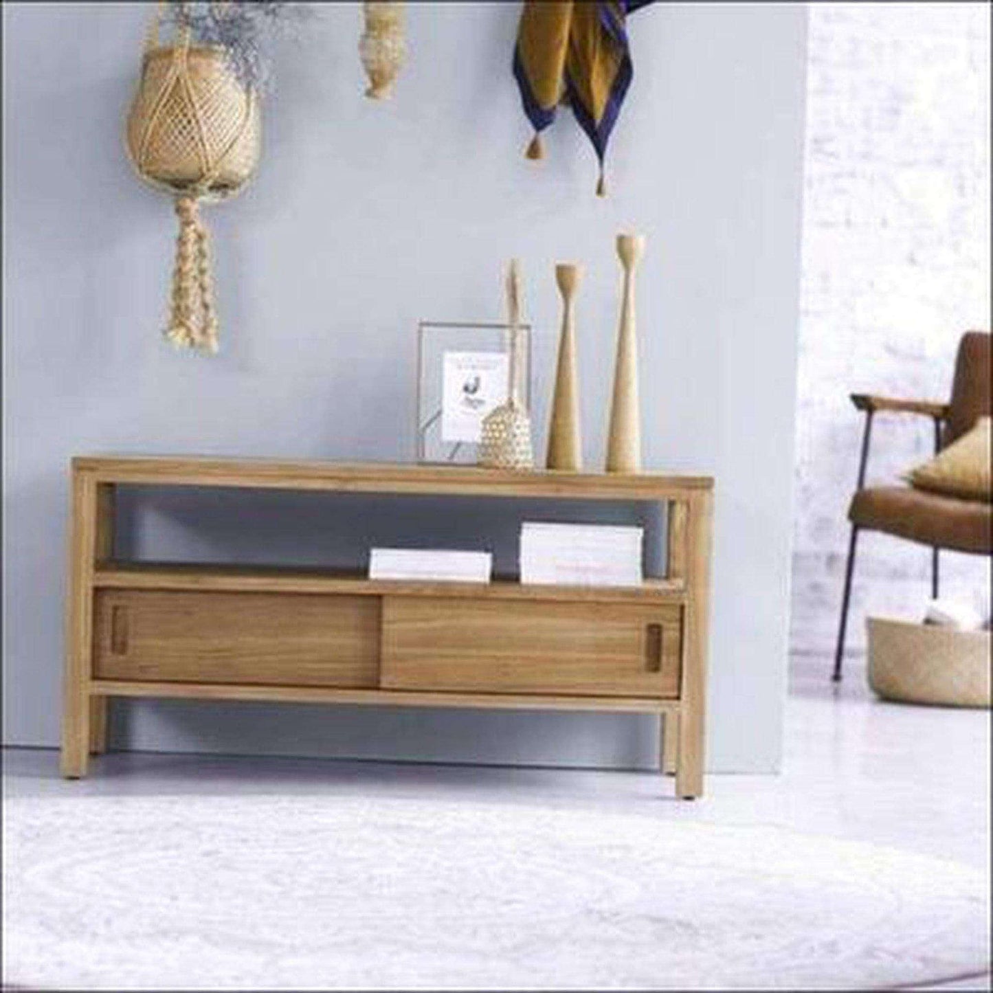Teak TV Cabinet TVC - 1011 - TimberCraft