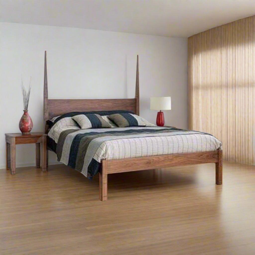 Teak Wood 2 Poster Bed TBD - 1501 - TimberCraft