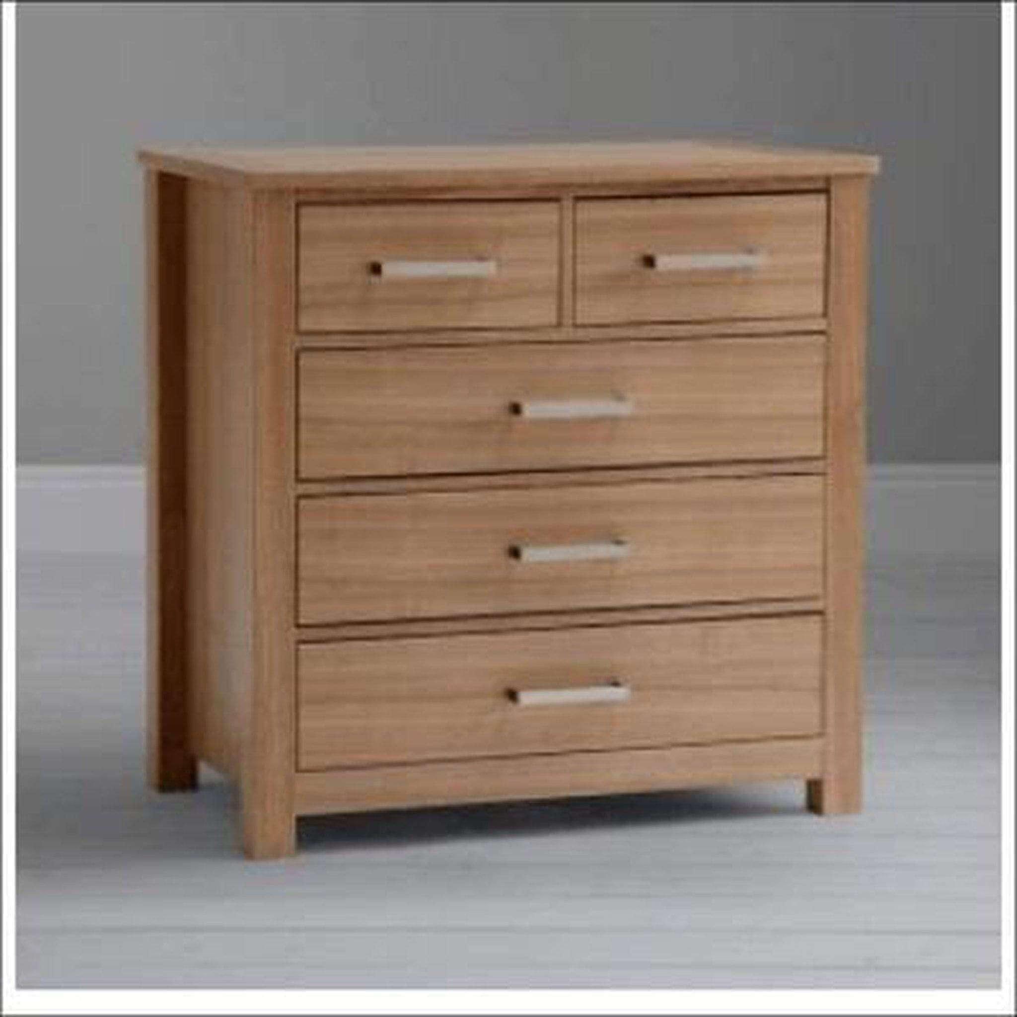 Teak wood chest of drawers TCD - 1006 - TimberCraft