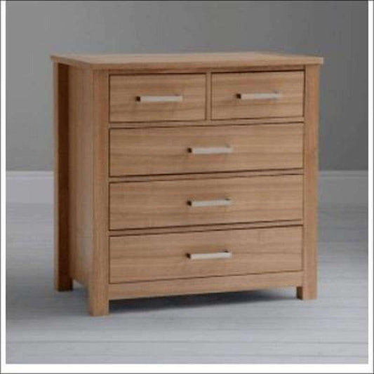 Teak wood chest of drawers TCD - 1006 - TimberCraft