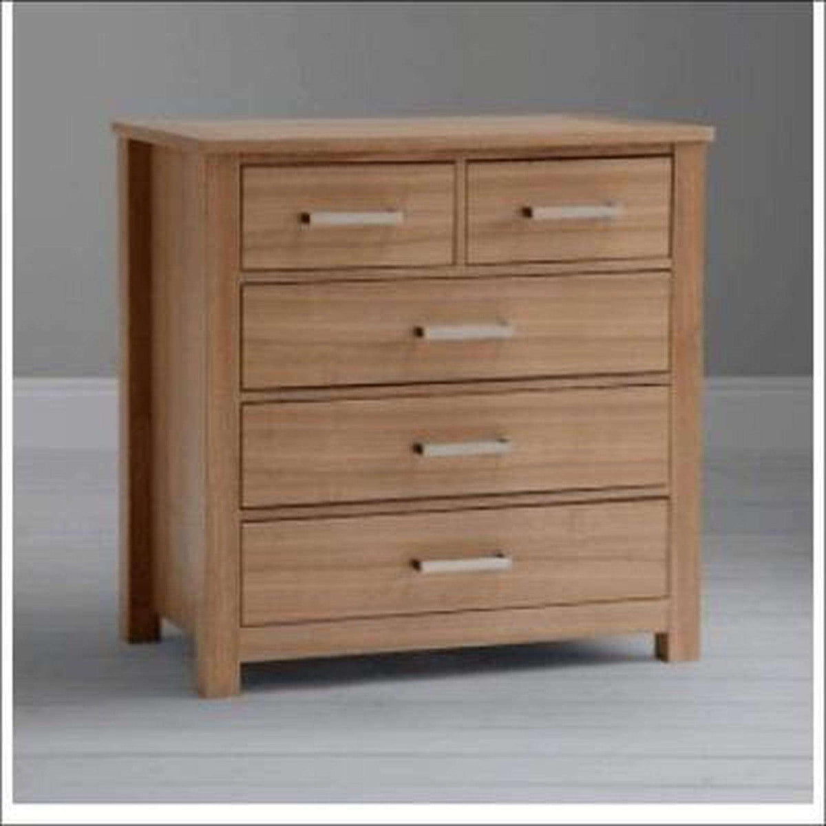 Teak wood chest of drawers TCD-1006 - TimberCraft