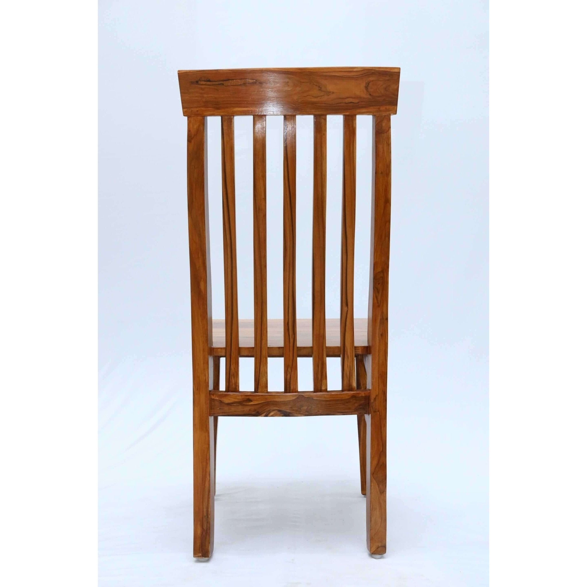 Teak wood dining chair with high backrest tch - 2001 - TimberCraft