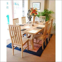 Teak Wood Dining Table Set TDT-1301 - TimberCraft