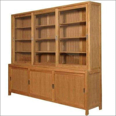 Teak Wood Hutch Cabinets THC - 1001 - TimberCraft