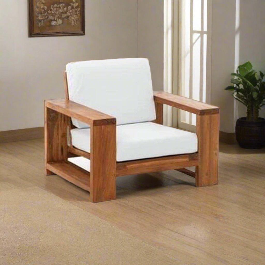 Teak Wood Sofa Set TSF - 1801 - TimberCraft