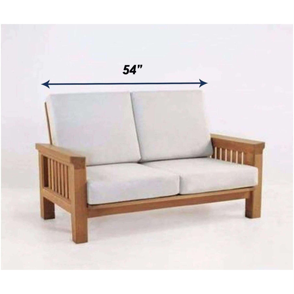 Teak Wood Sofa TSF - 1401 - TimberCraft