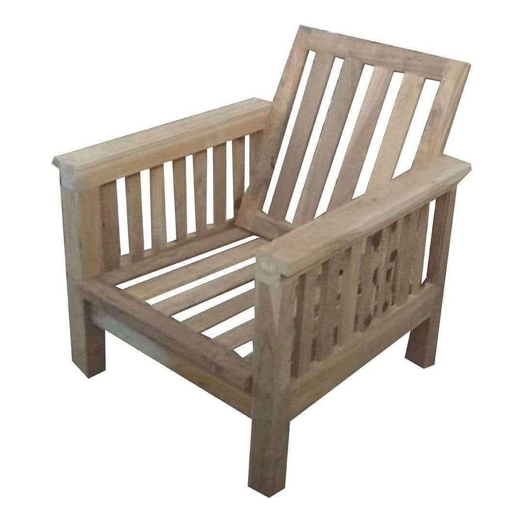 Teak Wood Sofa TSF - 1401 - TimberCraft
