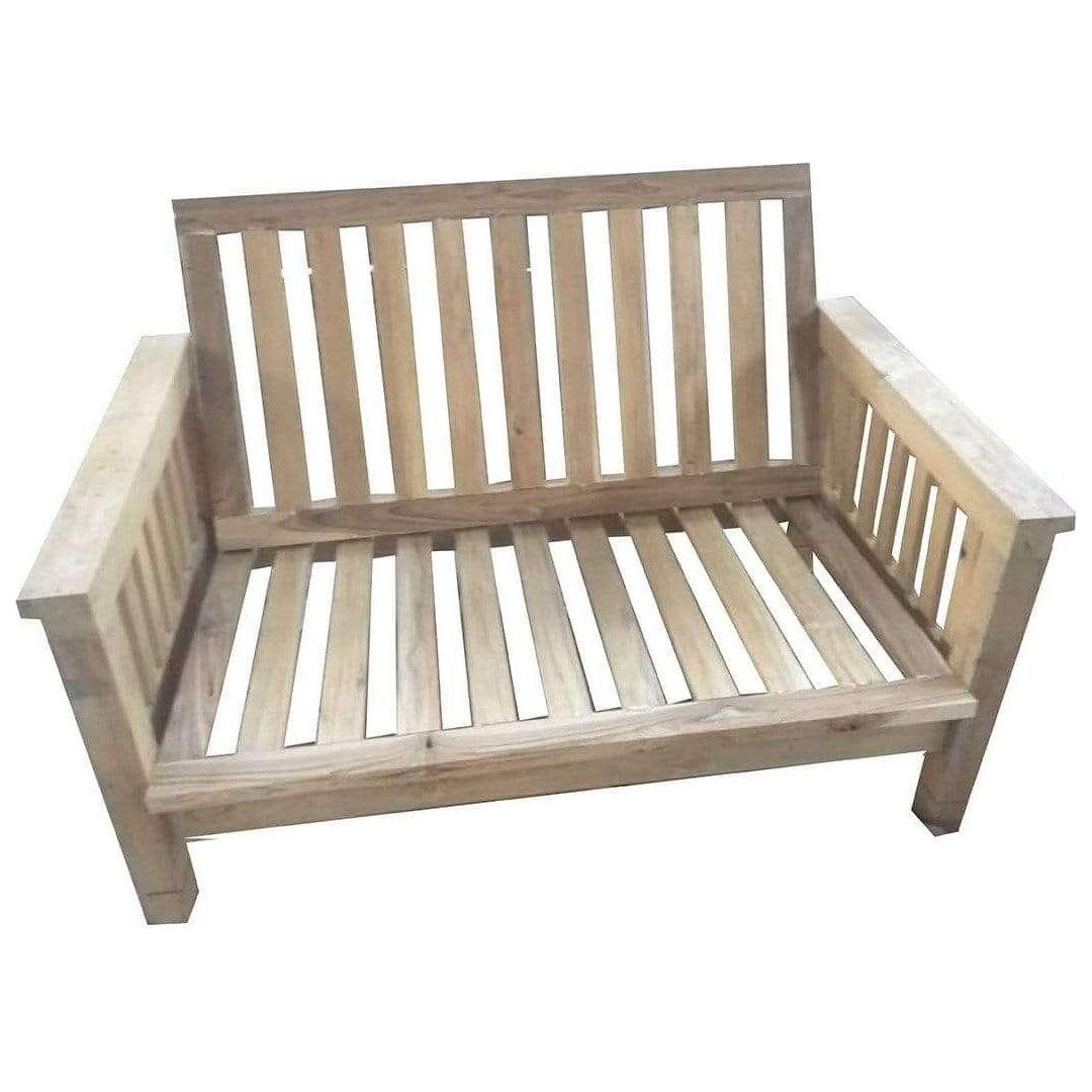Teak Wood Sofa TSF - 1401 - TimberCraft