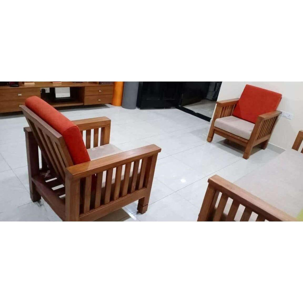 Teak Wood Sofa TSF - 1401 - TimberCraft