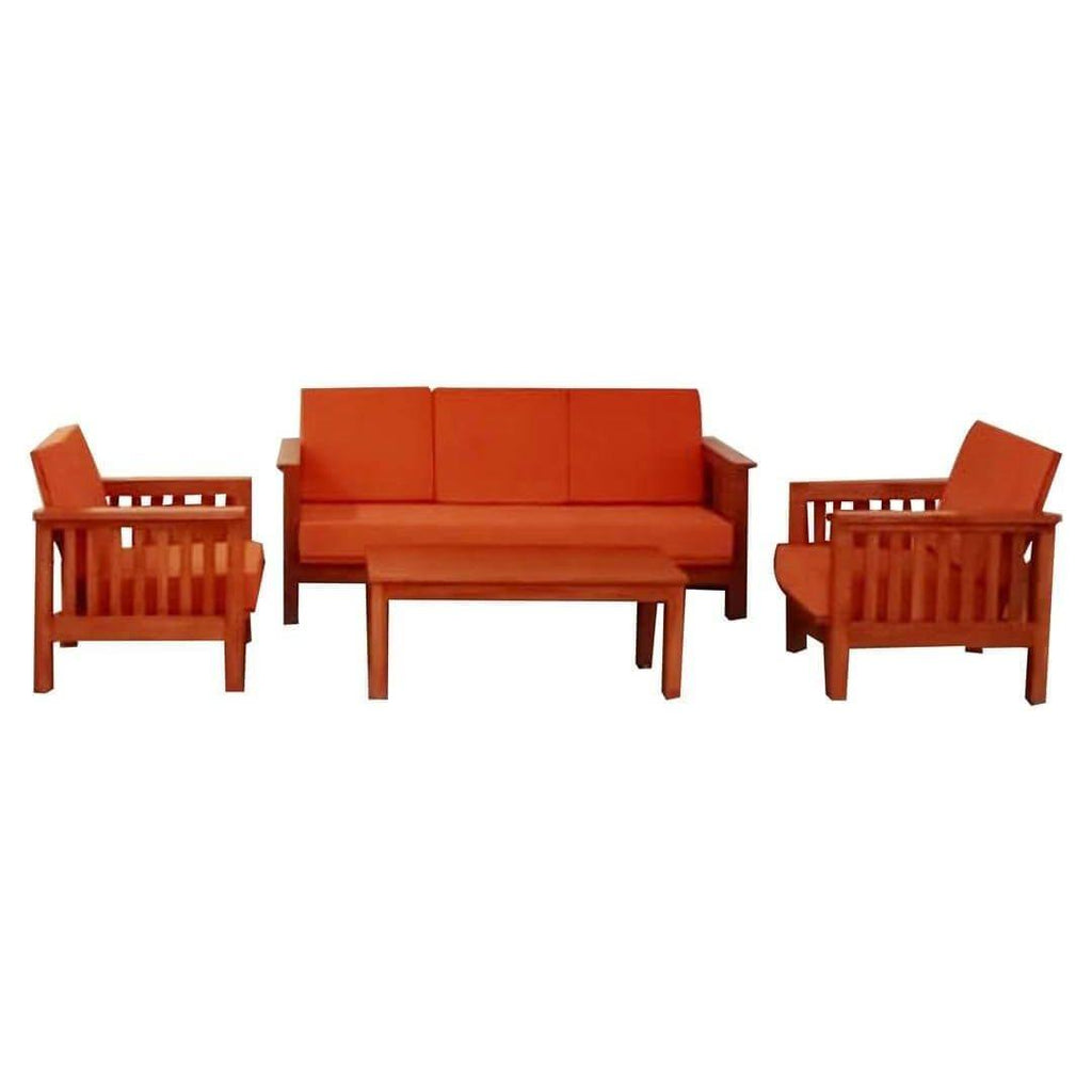 Teak Wood Sofa TSF - 1401 - TimberCraft