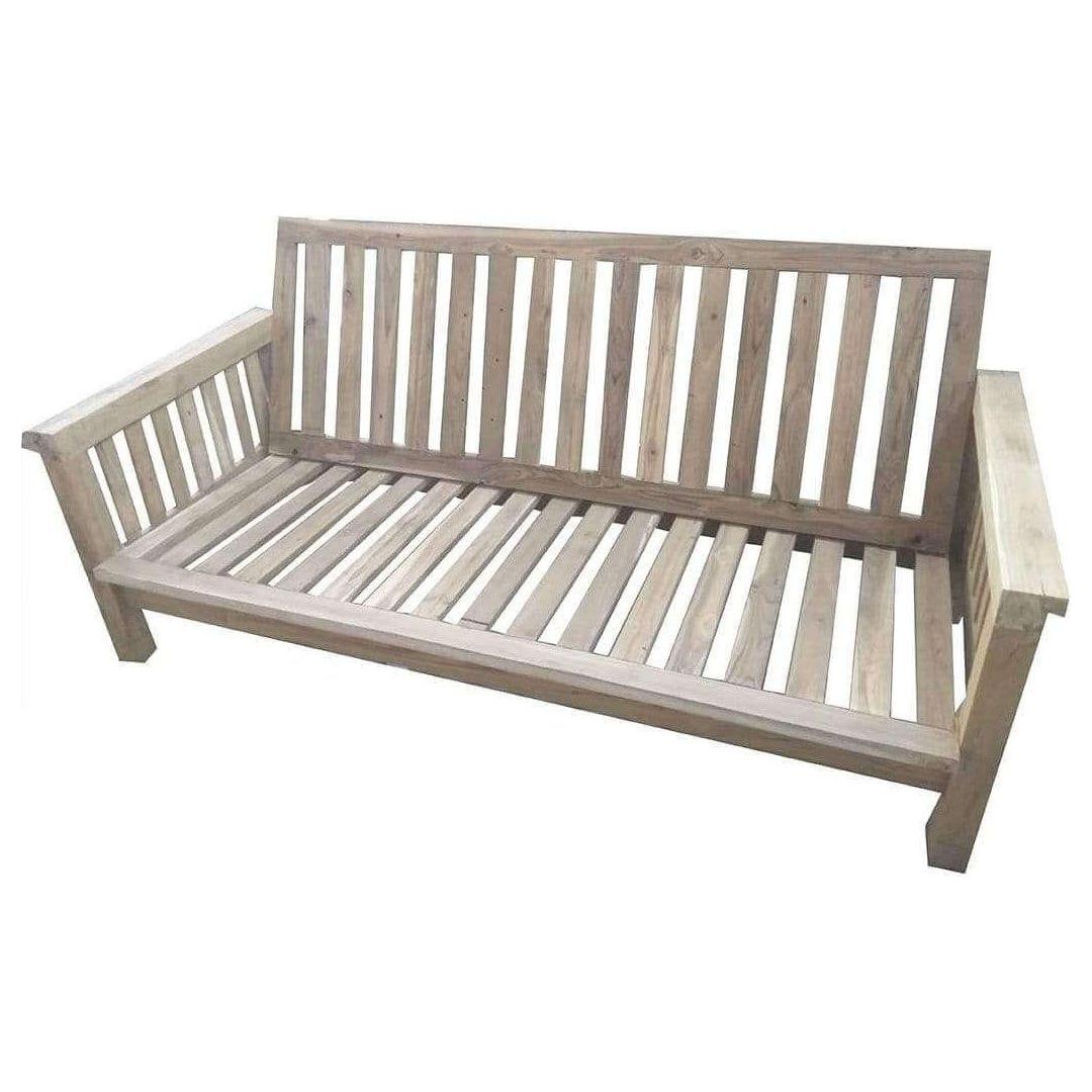 Teak Wood Sofa TSF - 1401 - TimberCraft