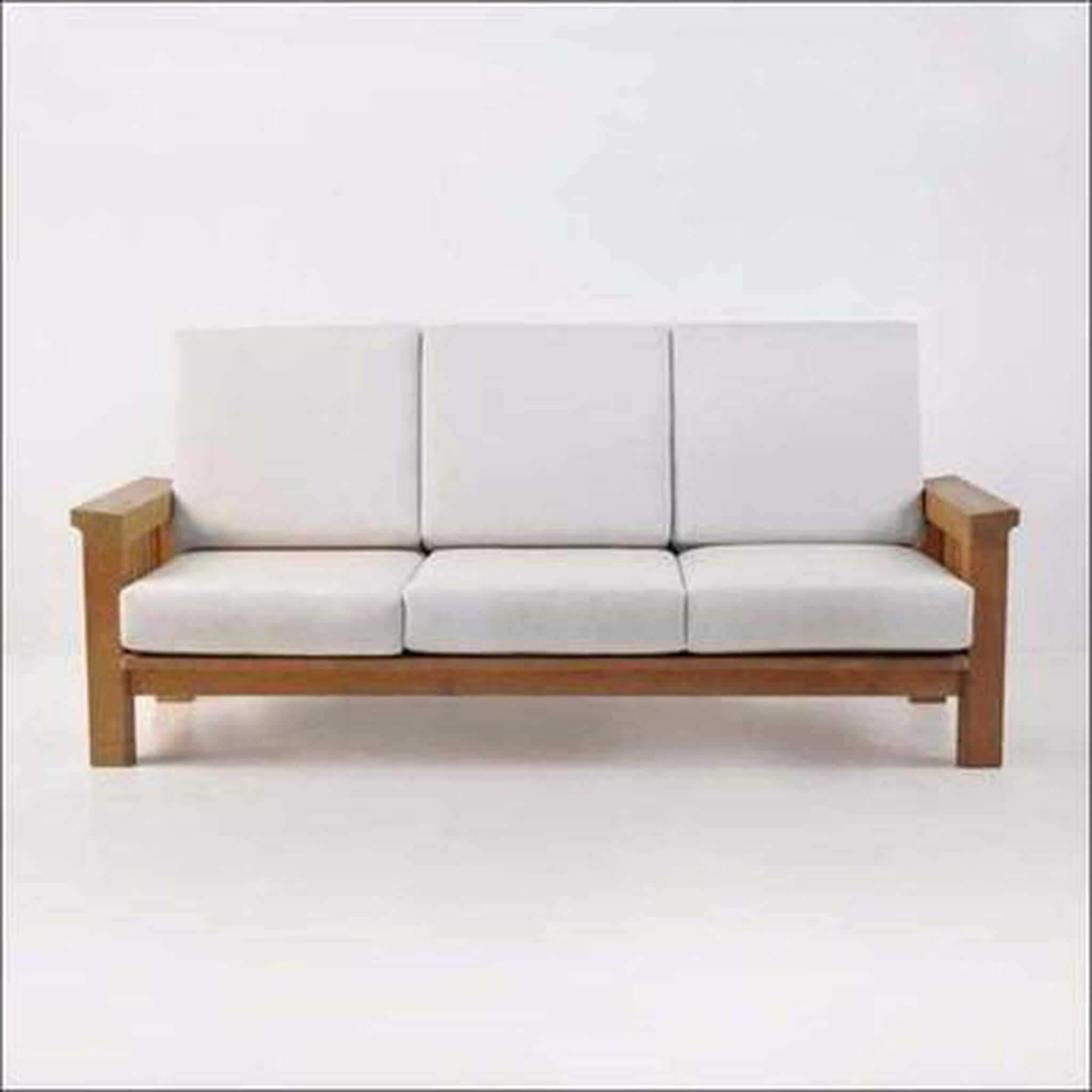Teak Wood Sofa TSF - 1401 - TimberCraft