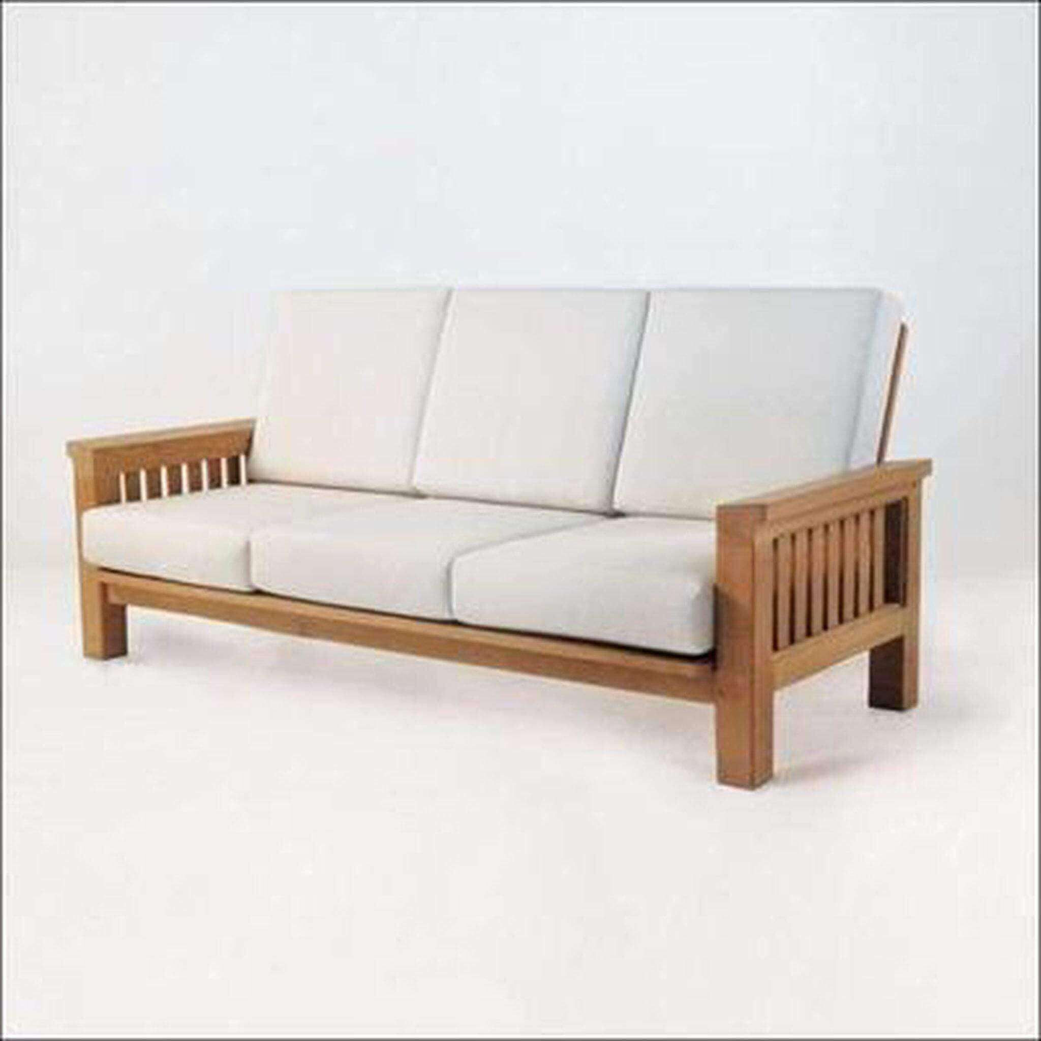 Teak Wood Sofa TSF - 1401 - TimberCraft