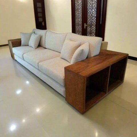 Teak Wood Sofa TSF - 2901 - TimberCraft